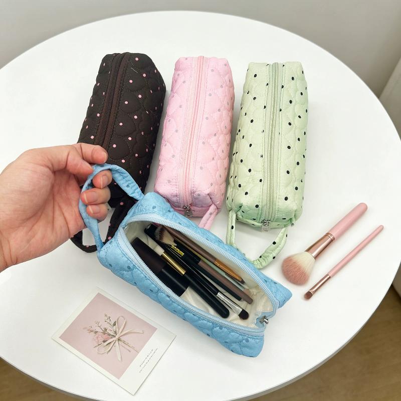 Portable Polka Dot Cosmetic Ba - Cosmetic Bags recension och pris