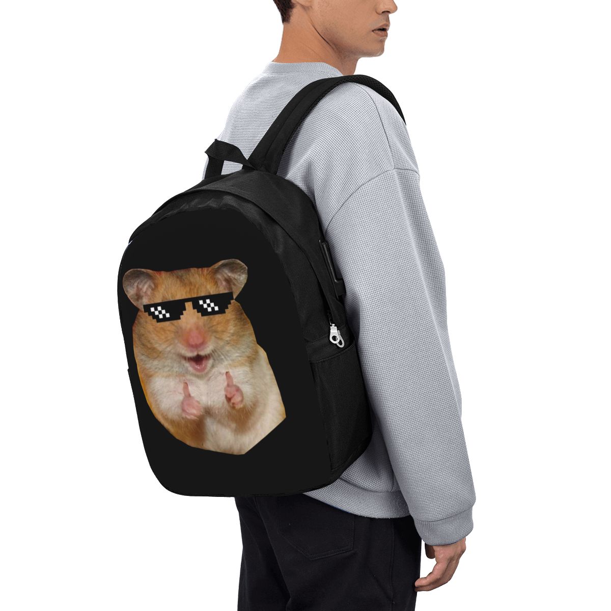 Funny Hamster Backpack Travel  - Backpacks recension och pris