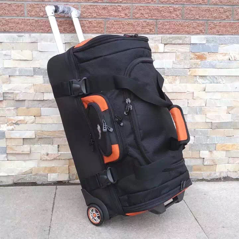 Large Capacity 27-32 Inch Roll - Foldable Rolling Luggage Bag recension och pris