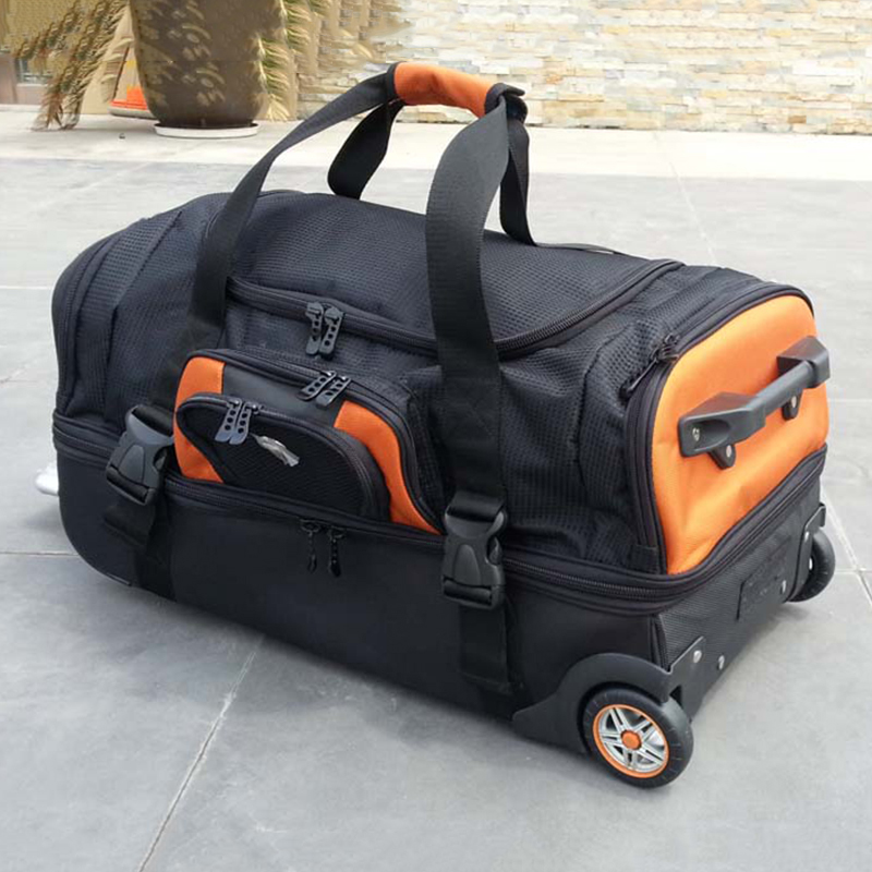 Large Capacity 27-32 Inch Roll - Foldable Rolling Luggage Bag recension och pris