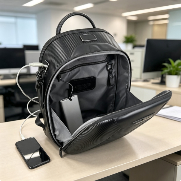 Men Carbon Fiber Hard Shell Ge - Backpacks recension och pris