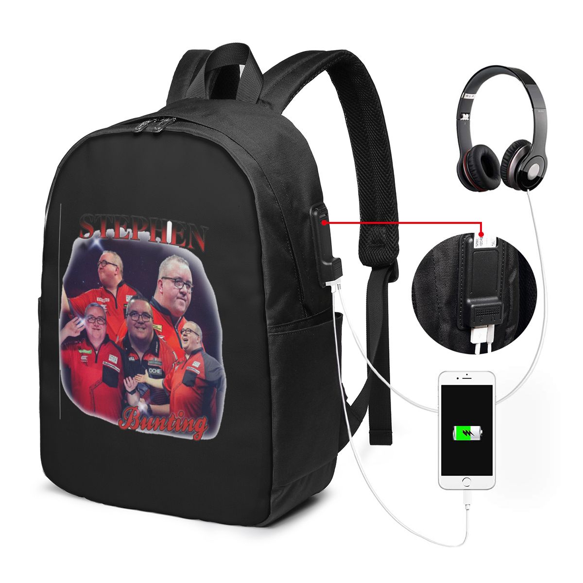 Stephen Bunting Bootleg Backpa - Backpacks recension och pris
