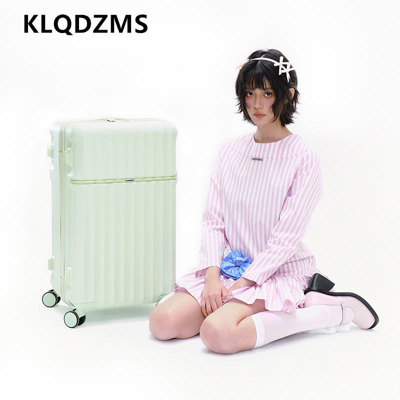 KLQDZMS Rolling Suitcase Large - Spinner Wheel Rolling Suitcase 20 Inch recension och pris