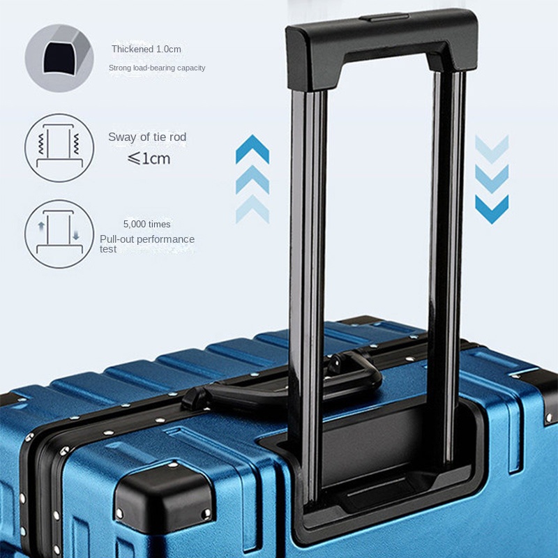 Aluminium-framed Suitcases for - Spinner Wheel Rolling Suitcase 20 Inch recension och pris