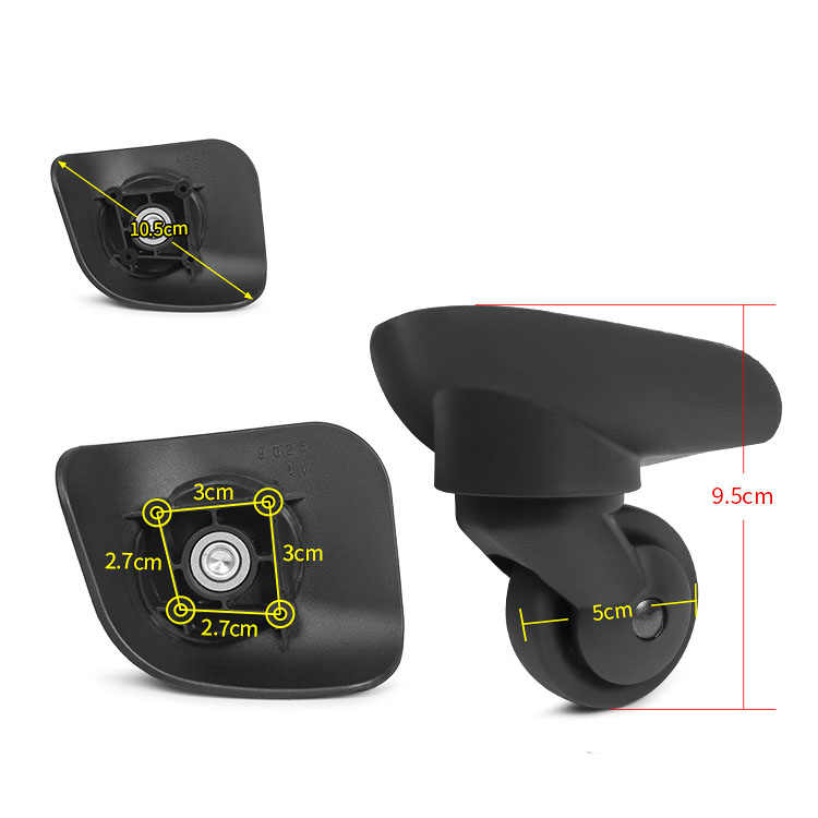 W153 suitcase universal wheel  - Silent Replacement Luggage Wheels recension och pris