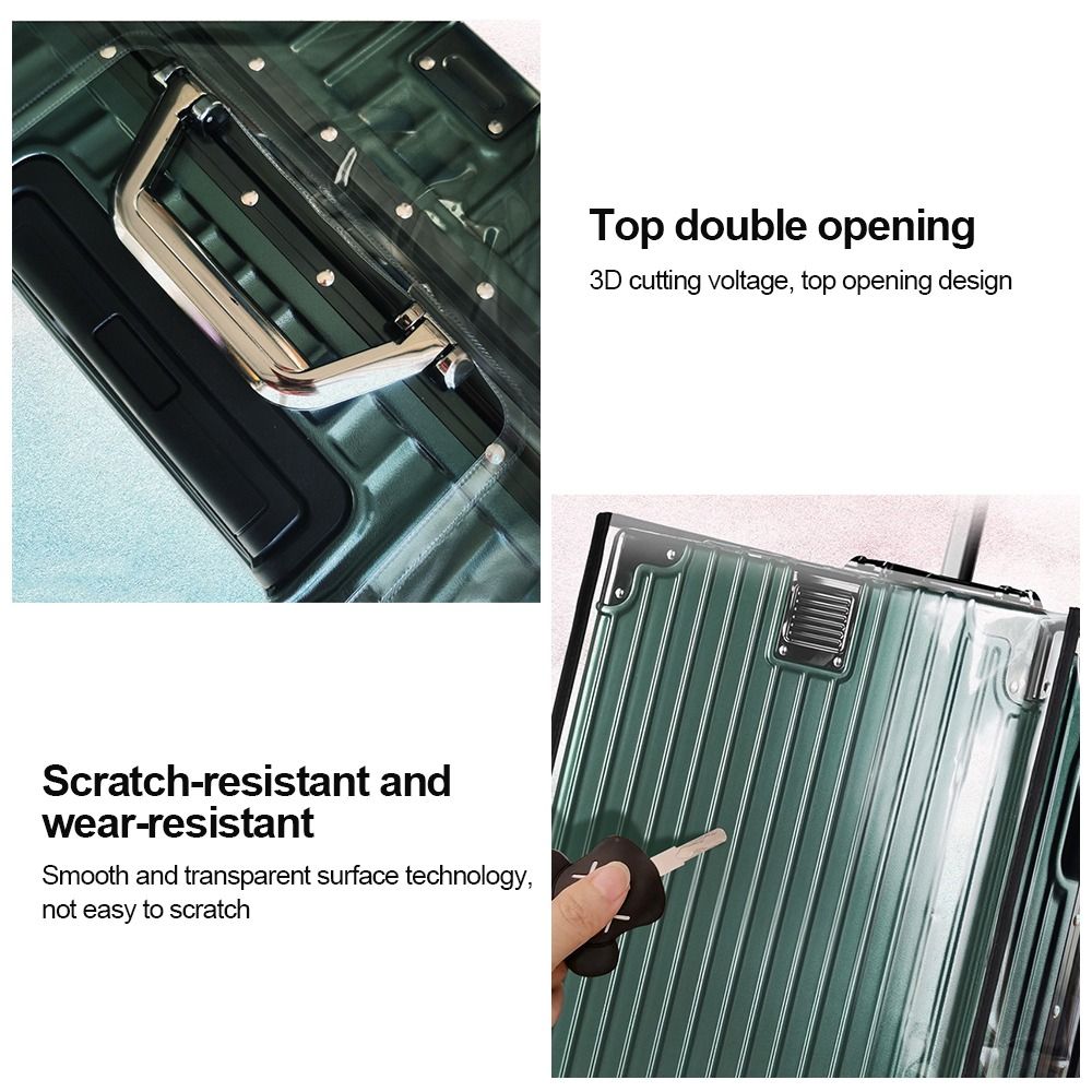 Durable Full Transparent Lugga - Luggage Protective Cover Transparent recension och pris
