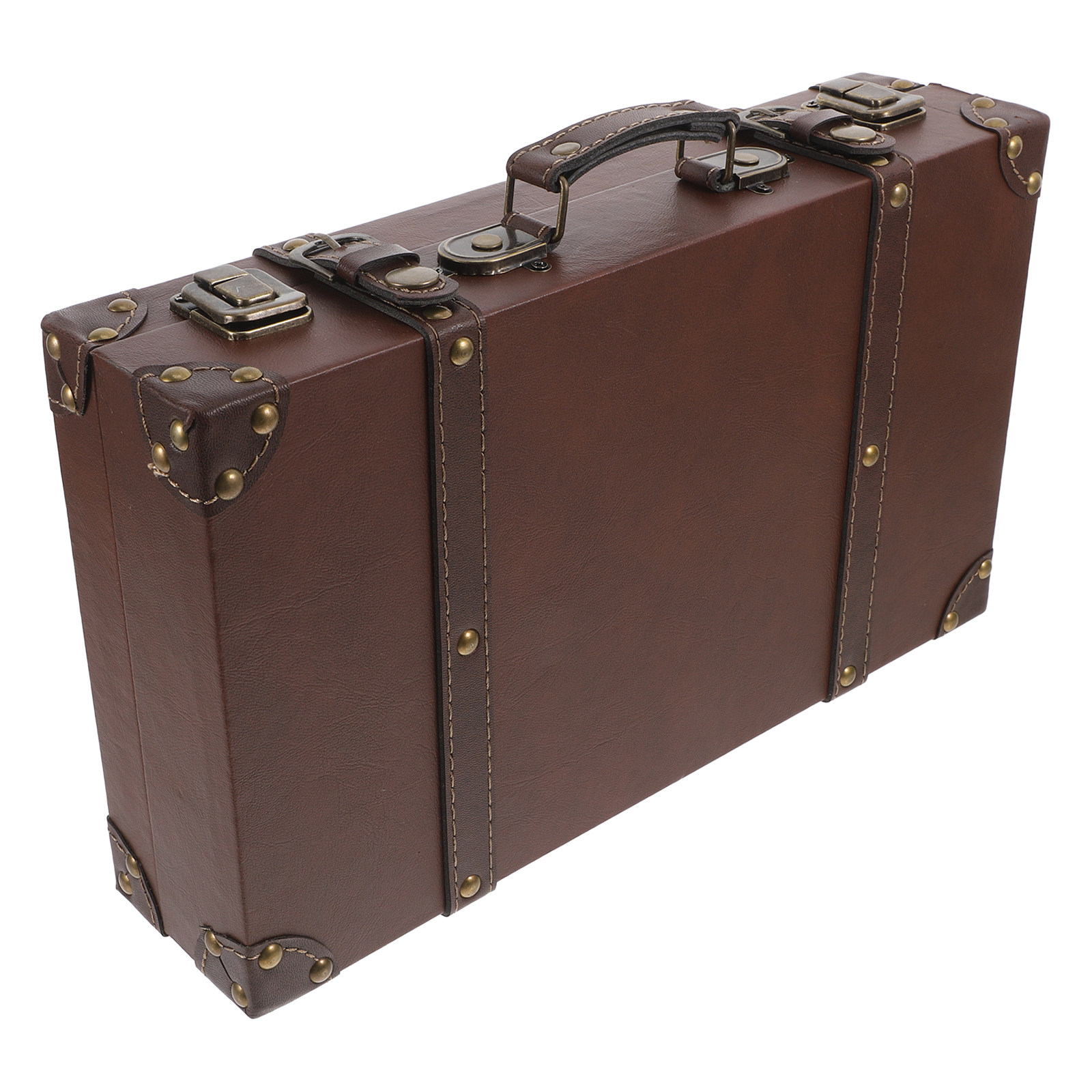 Vintage Suitcase Classic Briti - Retro Vintage Trunk Suitcase recension och pris