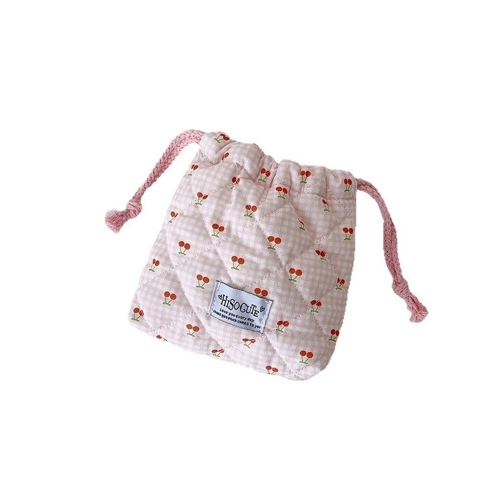 New Cherry Drawstring Pouch Mu - Cosmetic Bags recension och pris