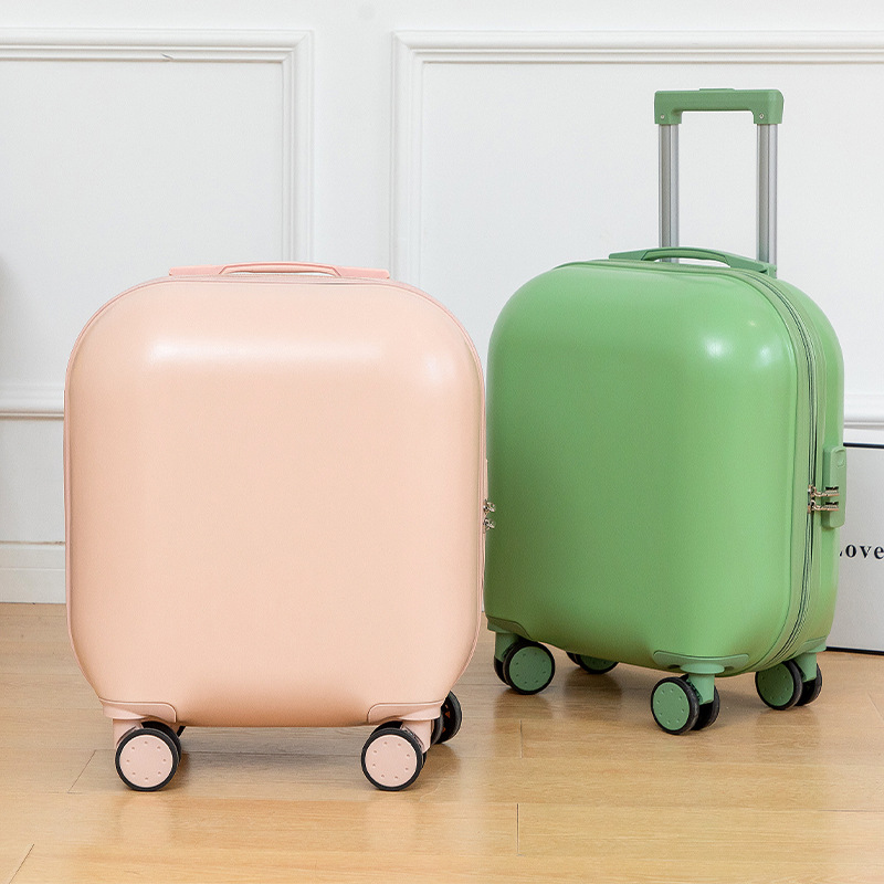 Trending 20 Inch Candy Color L - Cabin Size Lightweight Travel Trolley recension och pris