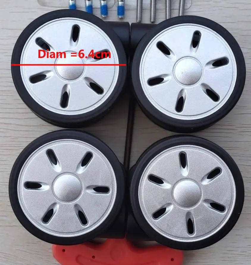 Suitable for Rimowa Suitcases  - Silent Replacement Luggage Wheels recension och pris