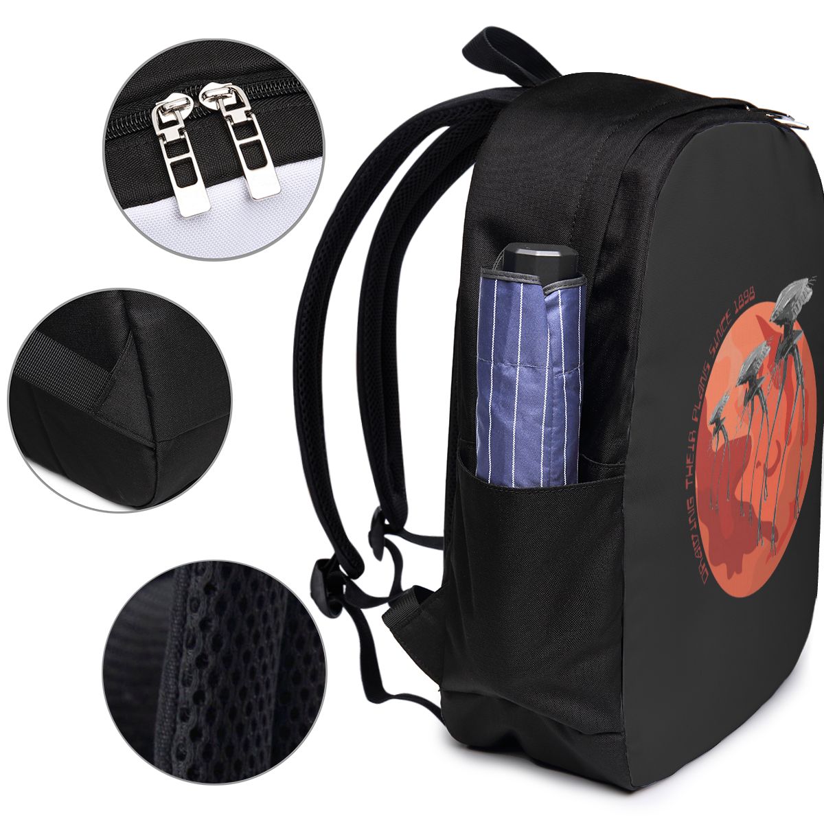 War Of The Worlds Drawing Thei - Backpacks recension och pris