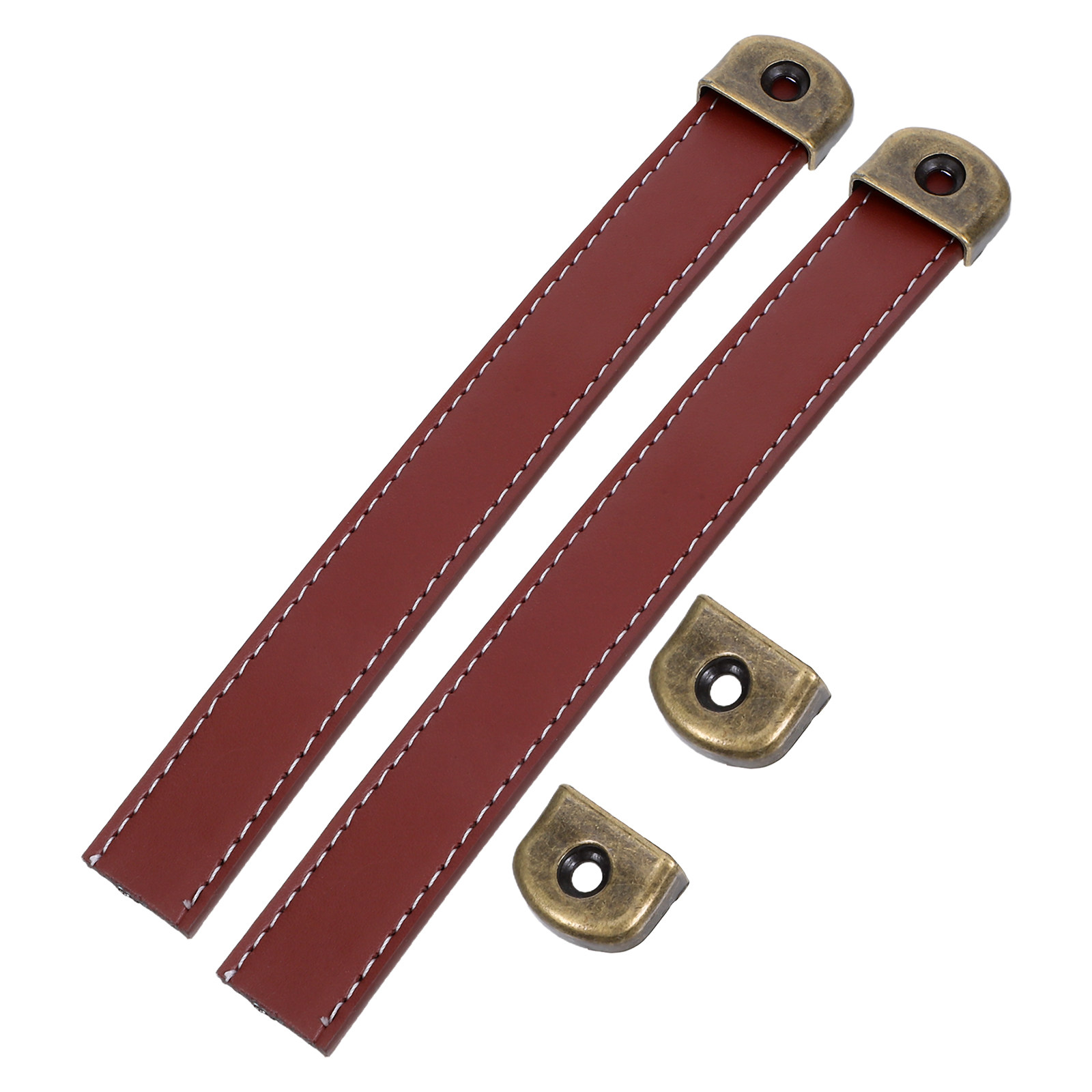 2Pcs Retro PU Cabinet Pull Han - Retro Vintage Trunk Suitcase recension och pris