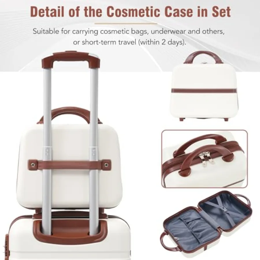 Luggage Sets for Travel: Hards - Expandable Hard Shell Luggage Set recension och pris