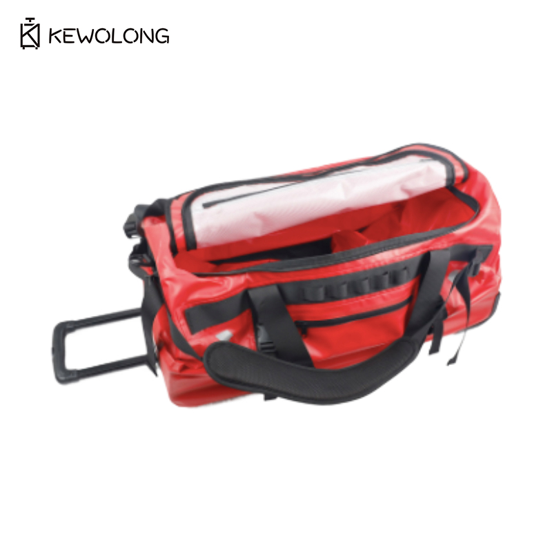 PVC Waterproof 90L Large Rolli - Foldable Rolling Luggage Bag recension och pris