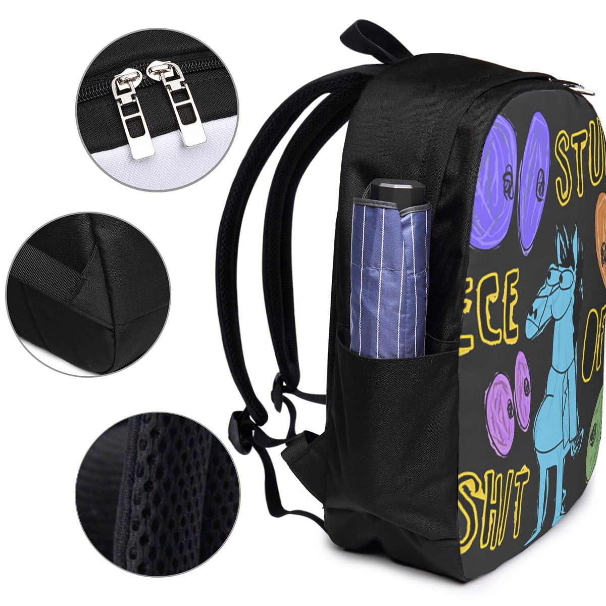 Cartoon Bojack Horseman Stupid - Backpacks recension och pris