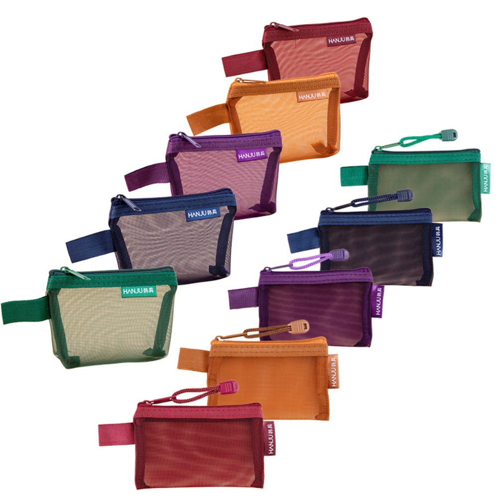 Portable Mesh Fabric Travel Gr - Wallets recension och pris